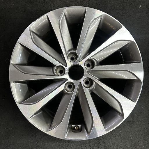 17" SONATA 15 17x7 exposed lug nuts Original OEM Wheel Rim - Front View