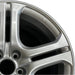 18" TL 04-05 18x8 alloy silver Original OEM Wheel Rim - Side Profile