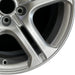18" TL 04-05 18x8 alloy silver Original OEM Wheel Rim - Close-Up Detail