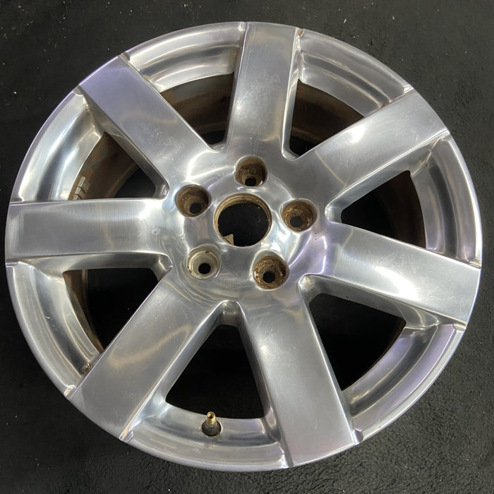 18" WRANGLER 12-17 18x7.5, 7 spoke Original OEM Wheel Rim - Side Profile