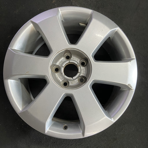 17" AUDI A4 03-05 17x7.5 , 6 spoke, Conv Original OEM Wheel Rim - Angle View