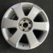 17" AUDI A4 03-05 17x7.5 , 6 spoke, Conv Original OEM Wheel Rim - Angle View