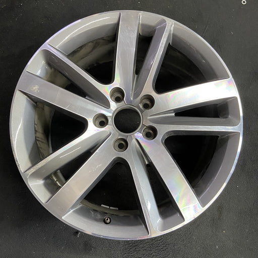 20" AUDI Q7 10-15 20x9 , 10 spoke Original OEM Wheel Rim - Angle View