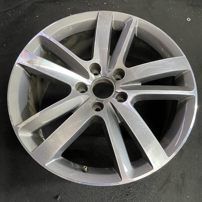 20" AUDI Q7 10-15 20x9 , 10 spoke Original OEM Wheel Rim - Side Profile