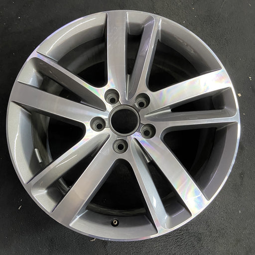 20" AUDI Q7 10-15 20x9 , 10 spoke Original OEM Wheel Rim - Angle View