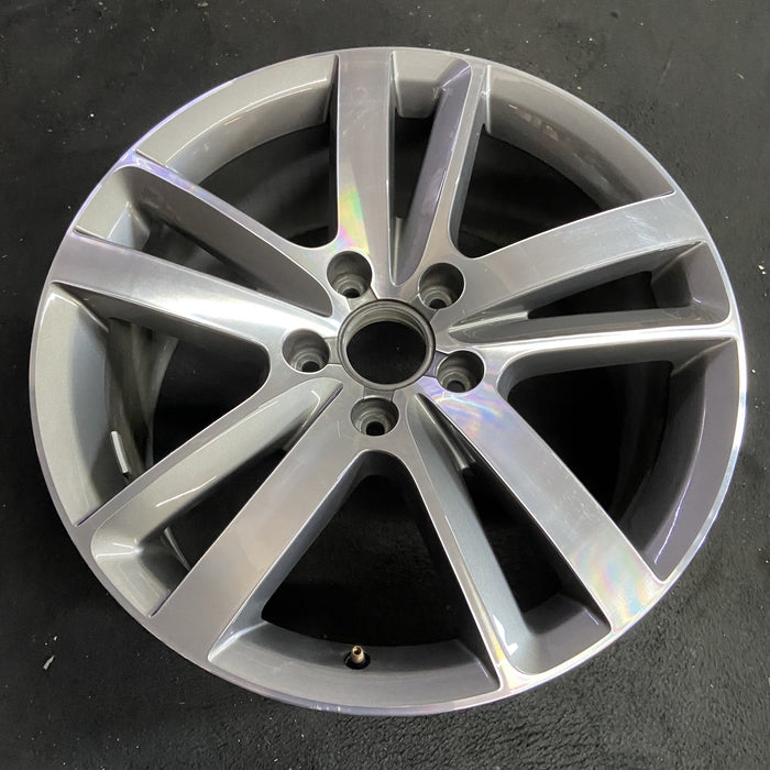 20" AUDI Q7 10-15 20x9 , 10 spoke Original OEM Wheel Rim - Side Profile