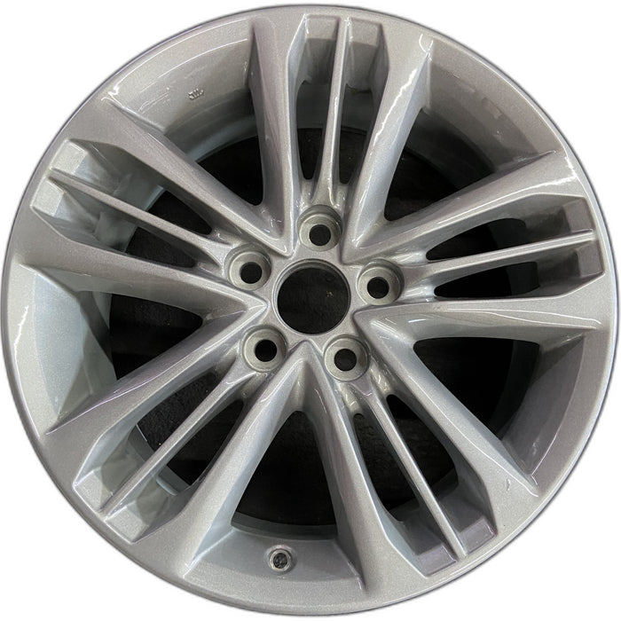 17" CAMRY 15-17 17x7 , 15 spoke Original OEM Wheel Rim - Front View