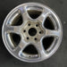 17" SIERRA 1500 PICKUP 01 17x7.5 , fully polished Original OEM Wheel Rim - Angle View