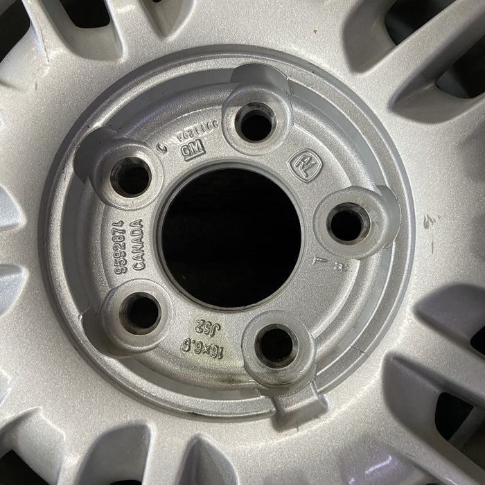 16" IMPALA 00-01 16x6.5, aluminum, 20 slot Original OEM Wheel Rim - Back View