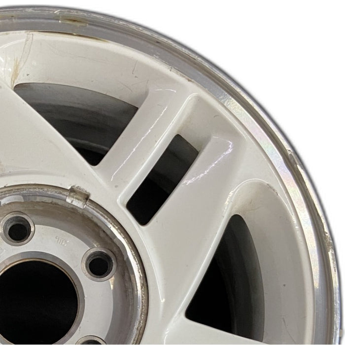 16" CAMARO 93-96 16x8 aluminum silver Original OEM Wheel Rim - Side Profile