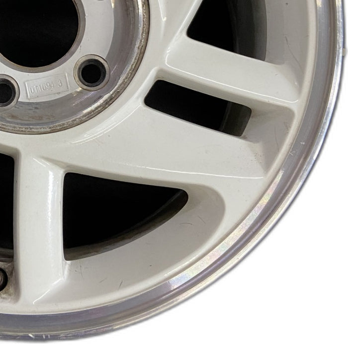 16" CAMARO 93-96 16x8 aluminum silver Original OEM Wheel Rim - Close-Up Detail