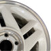 16" CAMARO 93-96 16x8 aluminum silver Original OEM Wheel Rim - Side Profile