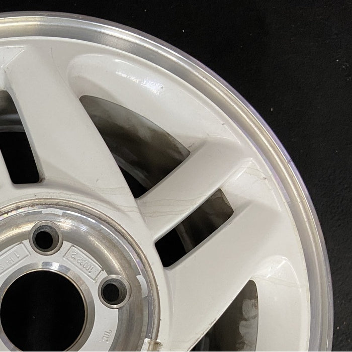 16" CAMARO 93-96 16x8 aluminum silver Original OEM Wheel Rim - Close-Up Detail