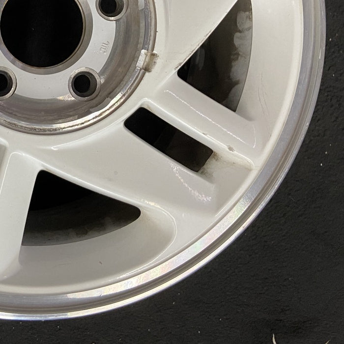 16" CAMARO 93-96 16x8 aluminum silver Original OEM Wheel Rim - Back View