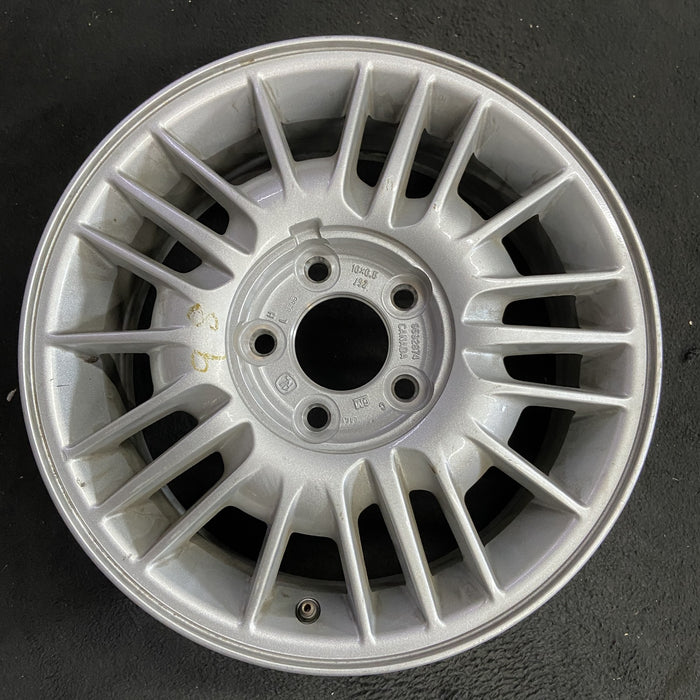 16" IMPALA 00-01 16x6.5, aluminum, 20 slot Original OEM Wheel Rim - Angle View