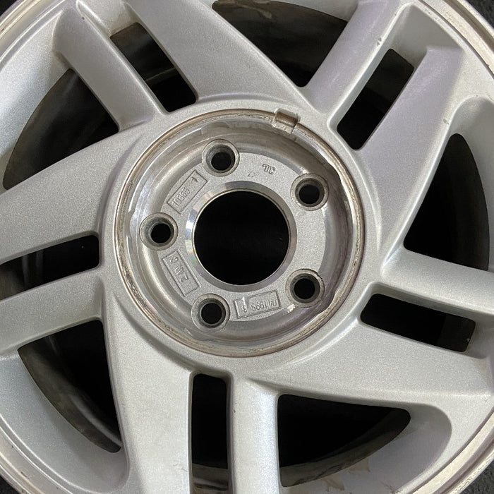 16" CAMARO 93-96 16x8 aluminum silver Original OEM Wheel Rim - Angle View
