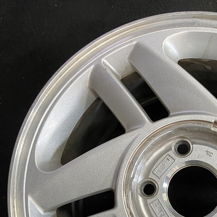 16" CAMARO 93-96 16x8 aluminum silver Original OEM Wheel Rim - Side Profile