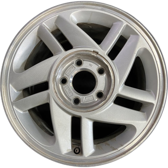 16" CAMARO 93-96 16x8 aluminum silver Original OEM Wheel Rim - Front View