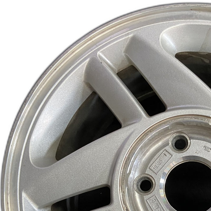 16" CAMARO 93-96 16x8 aluminum silver Original OEM Wheel Rim - Angle View