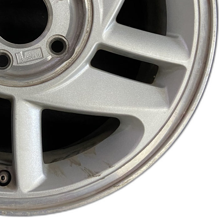 16" CAMARO 93-96 16x8 aluminum silver Original OEM Wheel Rim - Close-Up Detail