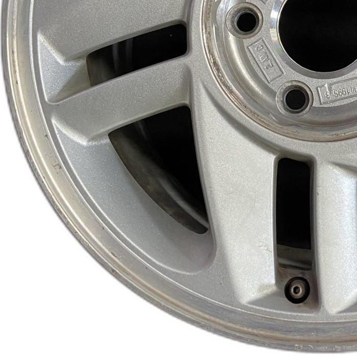 16" CAMARO 93-96 16x8 aluminum silver Original OEM Wheel Rim - Back View