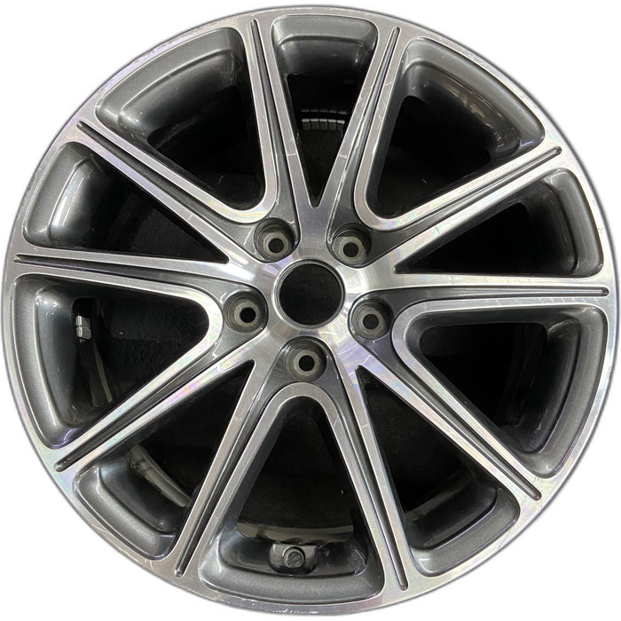 18" SOUL 17-19 gasoline model, 18x7.5 , 10 spoke Original OEM Wheel Rim - Front View
