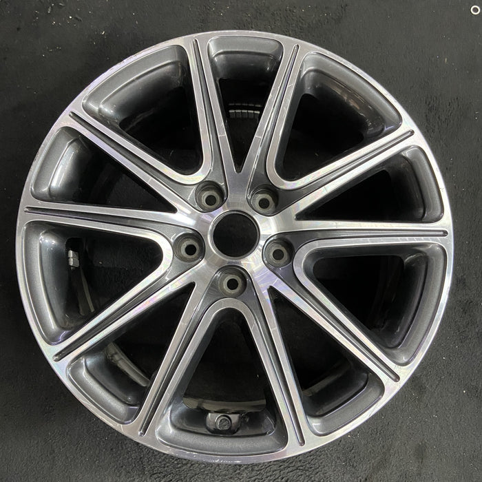 18" SOUL 17-19 gasoline model, 18x7.5 , 10 spoke Original OEM Wheel Rim - Angle View