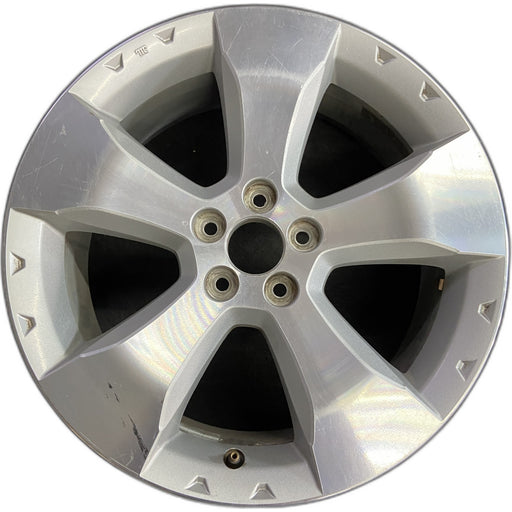 17" FORESTER 09-10 17x7 , , smooth spoke Original OEM Wheel Rim - Front View