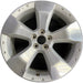 17" FORESTER 09-10 17x7 , , smooth spoke Original OEM Wheel Rim - Front View