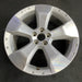 17" FORESTER 09-10 17x7 , , smooth spoke Original OEM Wheel Rim - Side Profile