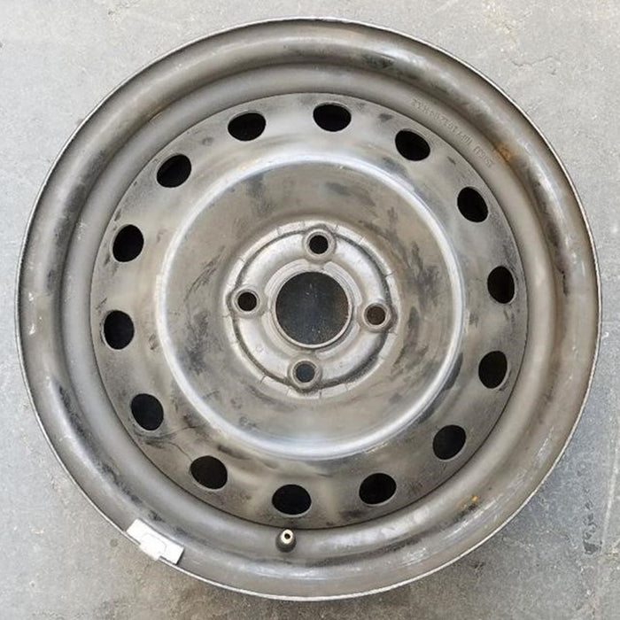15" CIVIC 01-03 15x6, steel Original OEM Wheel Rim - Front View