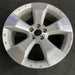 17" FORESTER 09-10 17x7 , , smooth spoke Original OEM Wheel Rim - Side Profile