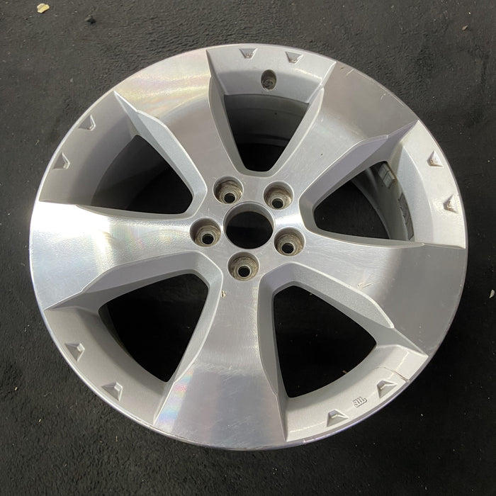 17" FORESTER 09-10 17x7 , , smooth spoke Original OEM Wheel Rim - Close-Up Detail