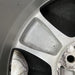 17" FORESTER 09-10 17x7 , , smooth spoke Original OEM Wheel Rim - Back View