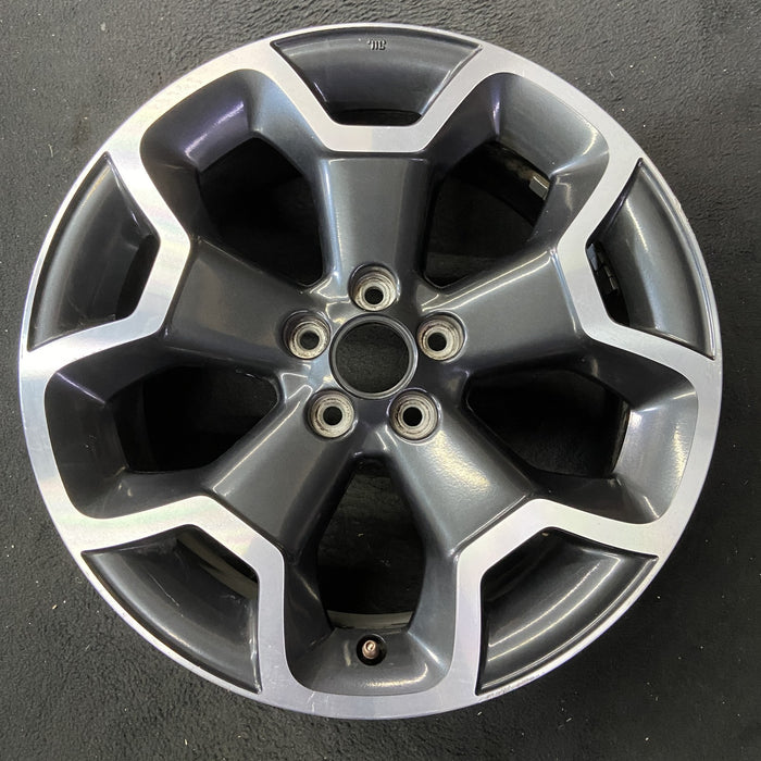 17" XV CROSSTREK 13 17x7 Original OEM Wheel Rim - Angle View