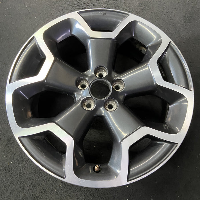 17" XV CROSSTREK 13 17x7 Original OEM Wheel Rim - Side Profile