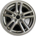 16" IMPREZA 04-05 16x6.5 , 10 spoke, peaked spoke Original OEM Wheel Rim - Front View