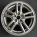 16" IMPREZA 04-05 16x6.5 , 10 spoke, peaked spoke Original OEM Wheel Rim - Angle View