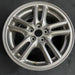 16" IMPREZA 04-05 16x6.5 , 10 spoke, peaked spoke Original OEM Wheel Rim - Side Profile