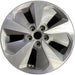17" OPTIMA 14-15 17x6.5 alloy EX Hybrid Original OEM Wheel Rim - Front View