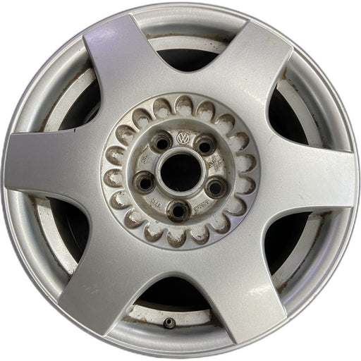 16" BEETLE 02 16x6.5, alloy, 6 straight spoke Original OEM Wheel Rim - Front View