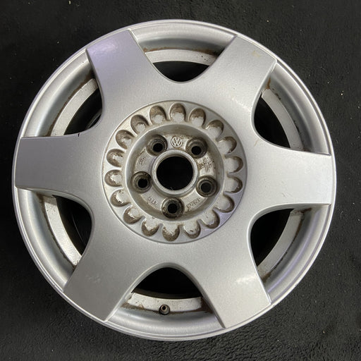 16" BEETLE 02 16x6.5, alloy, 6 straight spoke Original OEM Wheel Rim - Angle View