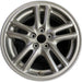 16" IMPREZA 04-05 16x6.5 , 10 spoke, peaked spoke Original OEM Wheel Rim - Front View