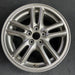16" IMPREZA 04-05 16x6.5 , 10 spoke, peaked spoke Original OEM Wheel Rim - Angle View