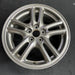 16" IMPREZA 04-05 16x6.5 , 10 spoke, peaked spoke Original OEM Wheel Rim - Side Profile