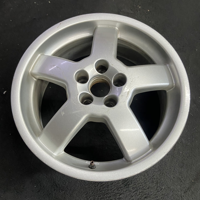 16" BEETLE 03-04 16x6.5, alloy, 5 spoke Original OEM Wheel Rim - Side Profile