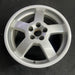 16" BEETLE 03-04 16x6.5, alloy, 5 spoke Original OEM Wheel Rim - Side Profile