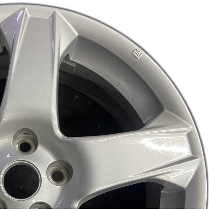 17" SONIC 12 17x6.5 silver Original OEM Wheel Rim - Side Profile