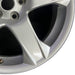 17" SONIC 12 17x6.5 silver Original OEM Wheel Rim - Close-Up Detail