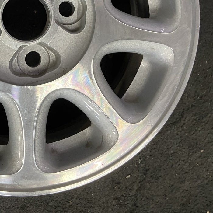 14" PRIZM 93-97 14x5.5, alloy Original OEM Wheel Rim - Back View